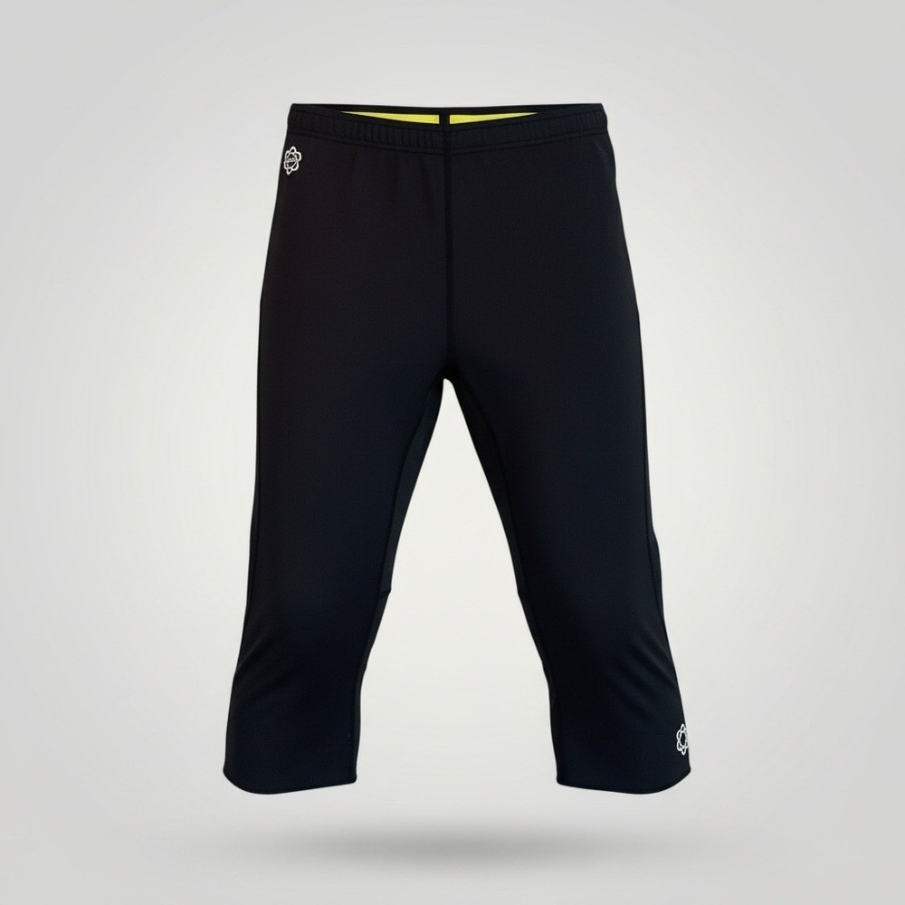 Zaggora Neoprene Black Thermo Workout Leggings XL Weight Loss Athletic Womens